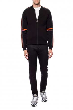 Sweter z wyszytym wzorem w paski, zdjęcie 2 Sweter z wyszytym wzorem w paski od Paul Smith